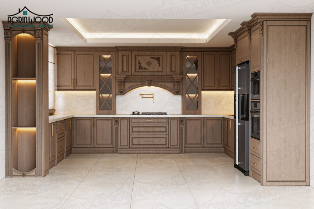 کابینت تمام چوب
