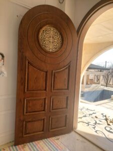 درب تمام چوب
